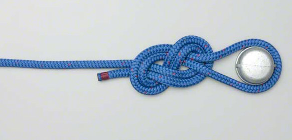 How to tie a figure eight knot on a bight