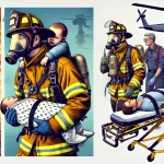 emergency rescue techniques by firefighters and EMS