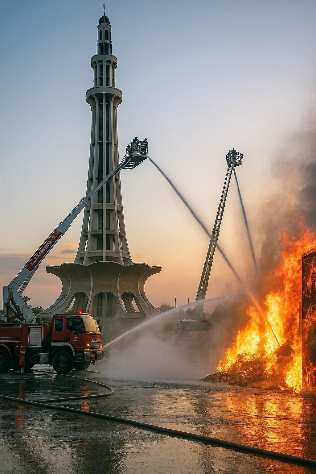 Specialized Firefighting Vehicles Overview and Their Operations 1 Fire scene with snorkels