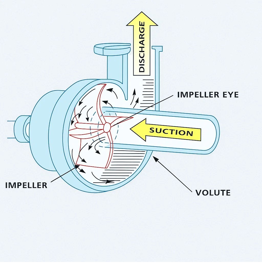 Principal operation of centrifugal force