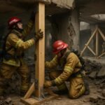 Shoring Methods at emergency site