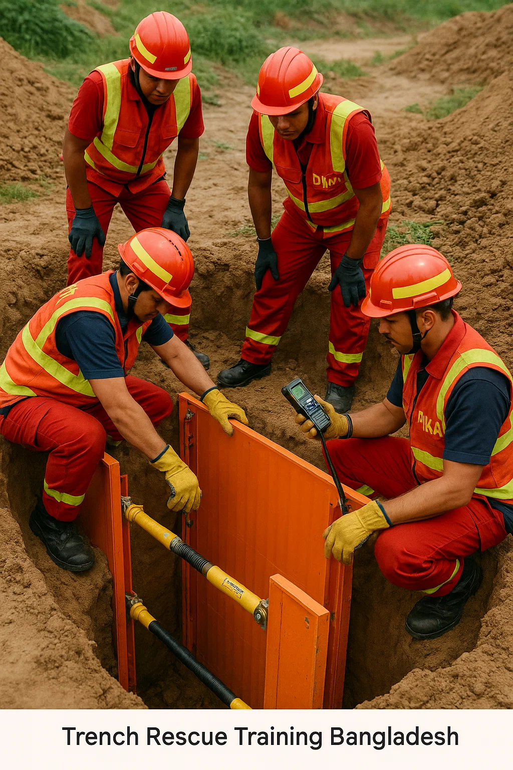 Trench Rescue Training Bangladesh